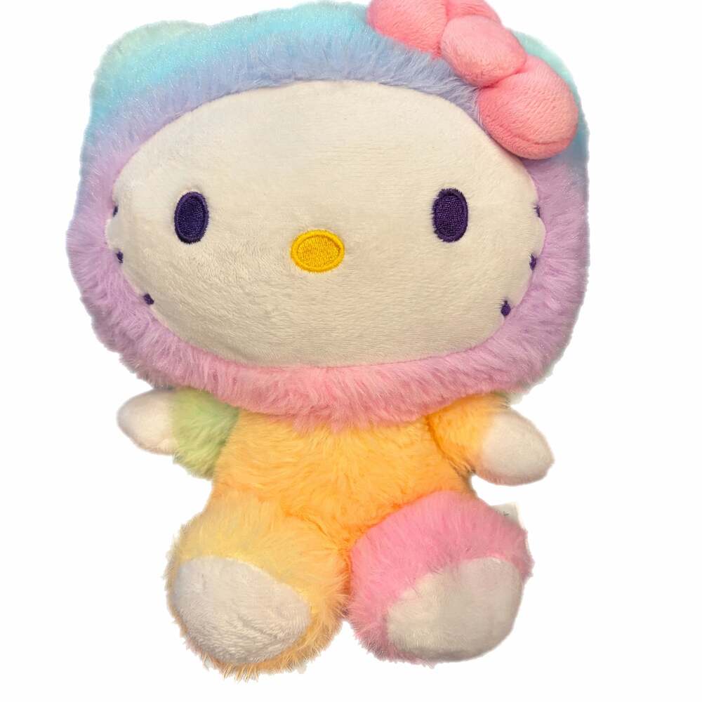 Hello Kitty Rainbow Sherbet Bear Costume Plush